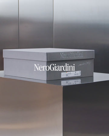 Nero Giardini Stivaletto Invernale Tacco Medio Tomaia Pelle