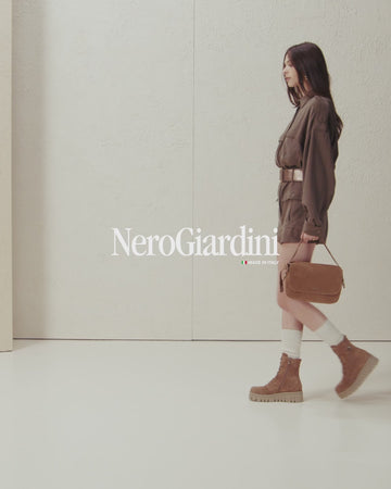 NeroGiardini Anfibi Platform Donna Invernali in Suede