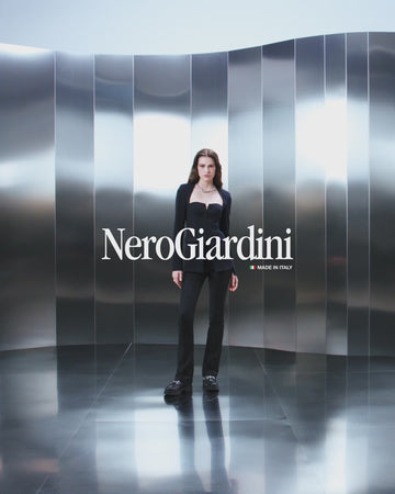 Nero Giardini Donna Mocassini Made in Italy Tomaia Pelle Nera I411410D