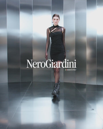 Nero Giardini Winter 2 Buckle Biker Boots Leather Upper