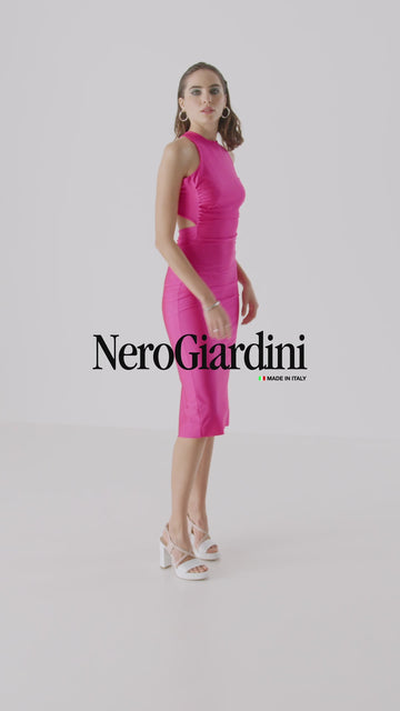 NeroGiardini Sandals Made in Italy Platform High Heel Leather