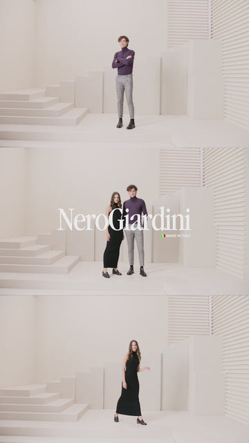 Nero Giardini Made in Italy Loafers with Clamp Leather Upper