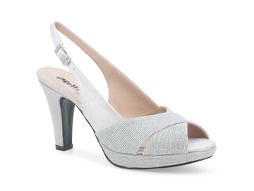 Melluso Elegant Women's Sandals Made in Italy Upper Fabric