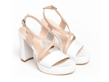 NeroGiardini Sandals Made in Italy Platform High Heel Leather