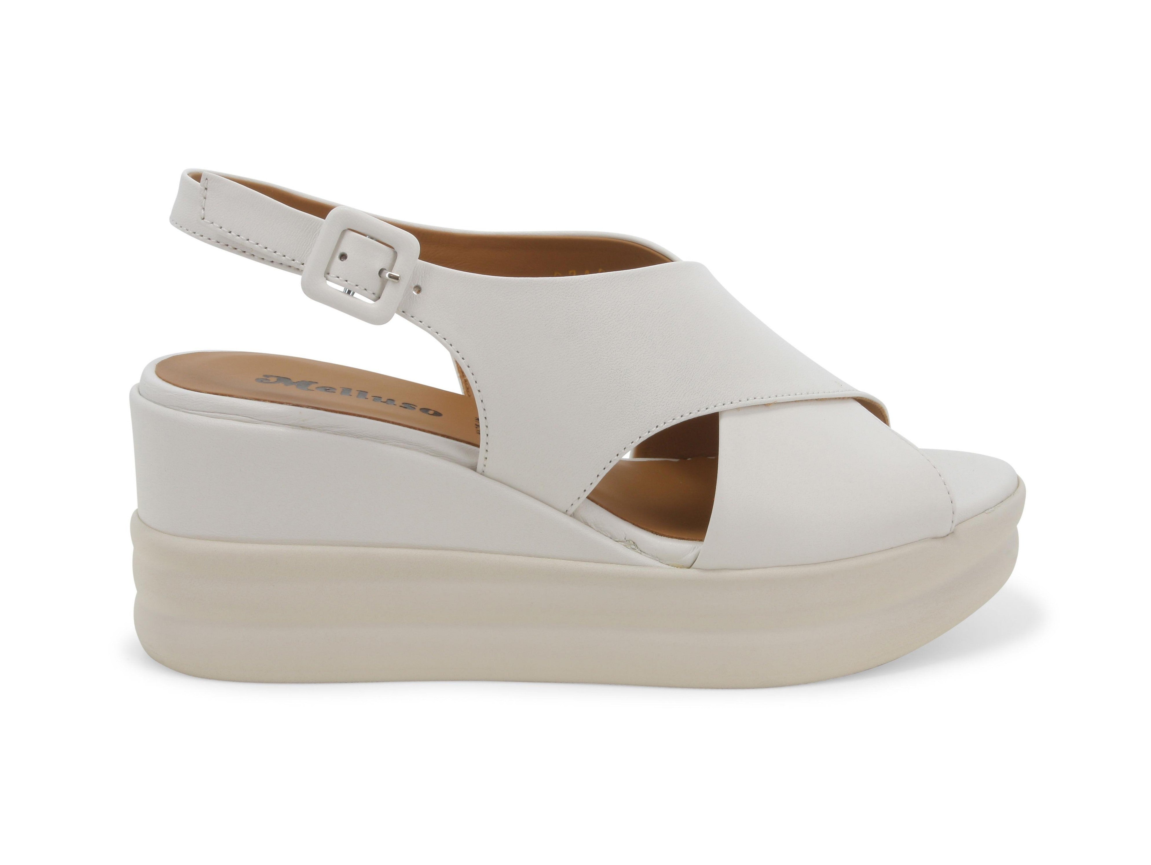 Sandali con sales zeppa melluso