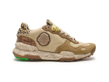 Satorisan Donna Sneakers Chacrona in Pelle Premium Driftwood Beige
