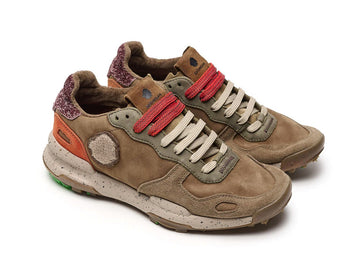 Satorisan Chacrona Men's Shoes Premium Leather Mid Brown