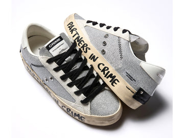Crime London Sneaker Donna Distressed Metal Kiss Argento
