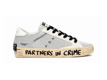 Crime London Sneaker Donna Distressed Metal Kiss Argento