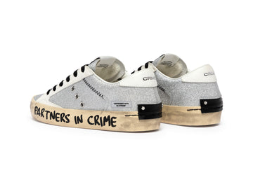 Crime London Sneaker Donna Distressed Metal Kiss Argento