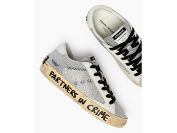 Crime London Sneaker Donna Distressed Metal Kiss Argento