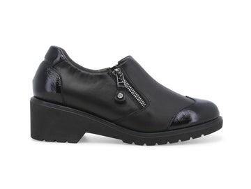 Melluso Scarpe Donna Comfort Stile Italiano Tomaia Pelle Nera R35735W-241013