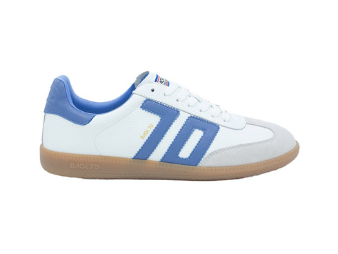 Back 70 Cloud 914 Scarpe Stringate Uomo Tomaia Pelle Bianca