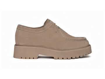 Nero Giardini Donna Scarpe Stringate Invernali in Camoscio Beige i205112d-501