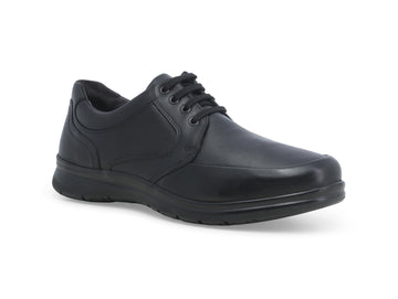 Melluso Classic Lace-Up Casual Shoes Leather Upper