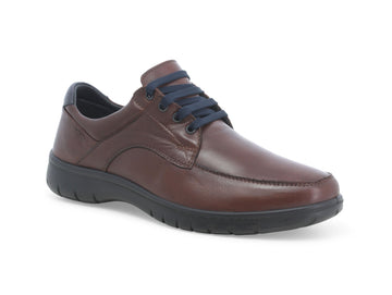 Melluso Men's Comfort Shoes Lace-up Smooth Leather Upper