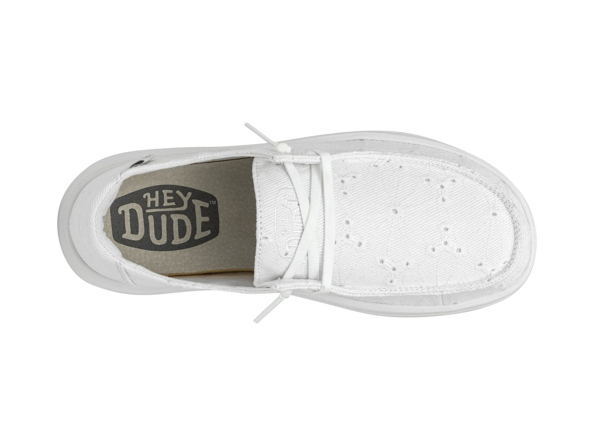 Scarpe Hey Dude rosa da donna Wendy Slub Canvas 40063 Scarpe Hey Dude rosa da donna Wendy Slub Canvas 40063