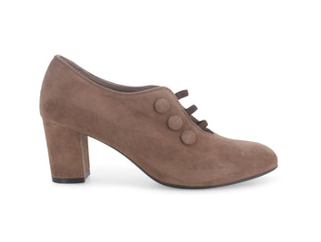 Melluso Scarpe Donna Made in Italy Eleganti Invernali Camoscio Beige X5201D-232546