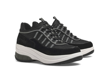 Fornarina UP Black Sneakers Platform 90s Shoes Iconic