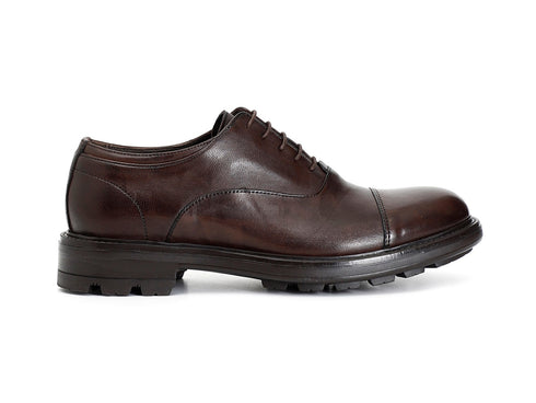 CafèNoir Scarpe Uomo Francesine Invernali Tomaia Pelle Marrone C1RF2002-M012