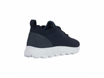Geox Sneaker Uomo Spherica Blu Navy Jeans Denim