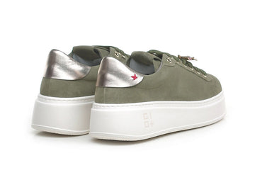 Gio+ PIA232 Shoes Made in Italy Jewel Heart Suede Leather Upper