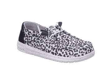 Hey Dude Women's Summer Shoes Wendy Leopard Upper Fabric