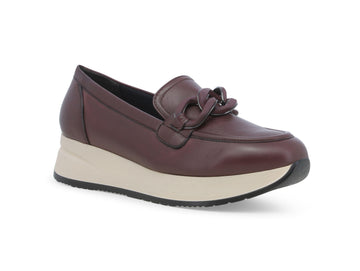 Melluso Women's Casual Fall Winter Loafers Leather Upper