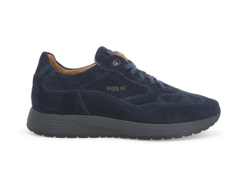 Melluso Scarpe Lacci Uomo Sportive Tomaia Camoscio Blu U16252D-228026