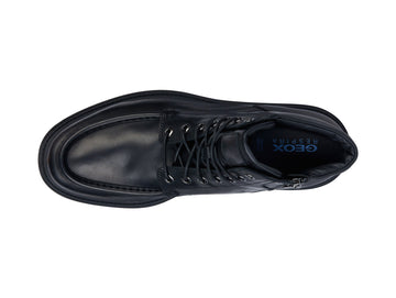 Geox Spherica Winter Boots with Laces and Zip Leather Upper