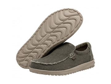 Hey Dude Men's Summer Shoes Mikka Braided Army Slip On