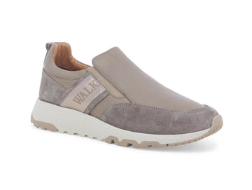 Melluso Women's Slip-on Sneakers Leather Suede Upper