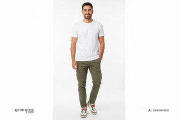 Outfit Earthy con Modello - AI-Generated Model