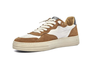 4B12 Hyper Men's Sneakers Made in Italy Suede Leather Upper