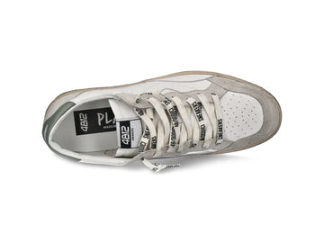4B12 Play New Sneakers Uomo dallo Stile Dinamico Tomaia Pelle