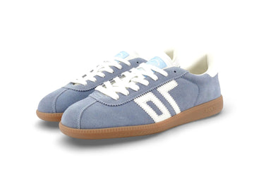Back 70 Shelly Men's Suede Light Blue Honey Sole Sneaker