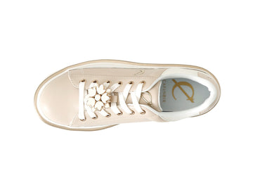 CafèNoir Sneaker Donna Platform con Gioiello Floreale Removibile