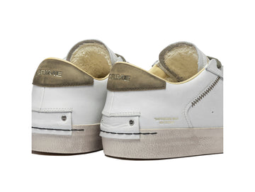 Crime London Distressed Army Green Men's Sneakers
