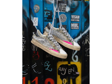 Crime London Sneaker Donna Deconstructed Camo Stardust