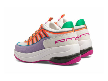 Fornarina UP Women's Multi Lavender Sneakers Spring Summer