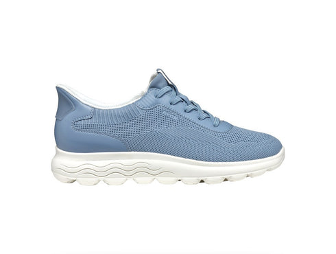 Geox Donna Sneakers Spherica Plus Fast In Comfort Rivoluzionario Azzurra D557MA