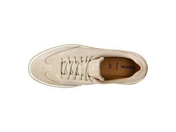 Geox Men's Spherica Actif X4 Suede Beige Sneakers