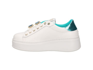 Gio+ Sneakers PIA252A Made in Italy Gioiello Tartaruga Tomaia Pelle