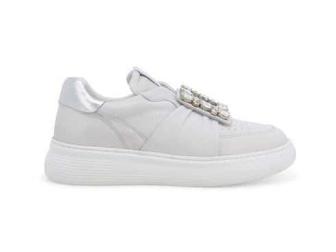 Melluso Scarpe Slip-on Gioiello Primavera Estate Tomaia Pelle bianco K35257-233162