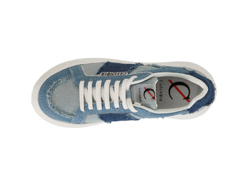 CafèNoir Women's Sneakers Upper Denim Fabric Multi Jeans