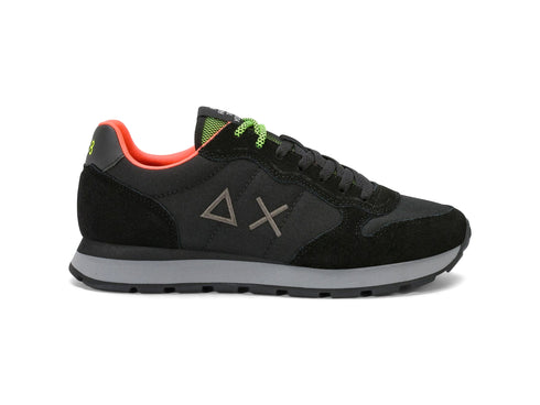SUN68 Sneakers Uomo Tom Fluo Nero Autunno Inverno Z46102-11