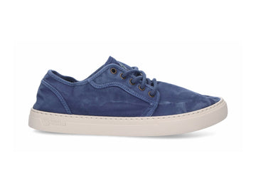 Natural World Eco Scarpe Uomo Old Narciso Tomaia Cotone Blu 6602E-628
