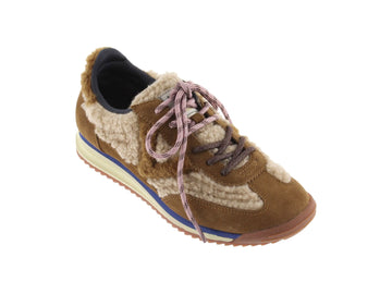 Victoria Women's Sneakers Saturno in Tan and Beige