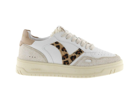 Victoria Seul Sneaker Donna Effetto Pelle con Dettagli Animalier 257124-camel
