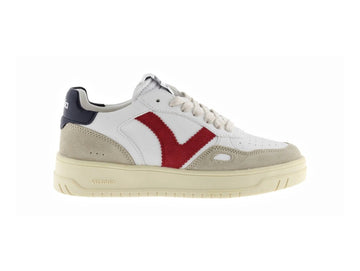 Sneaker Victoria Uomo Seul Bianco Navy Rosso
